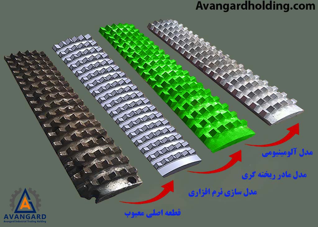 ساخت مدل ریخته گری در هلدینگ آوانگارد