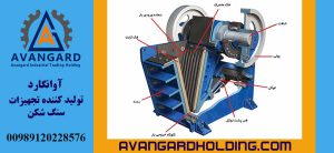 قطعات و اجزای دستگاه سنگ شکن فکی Avangard